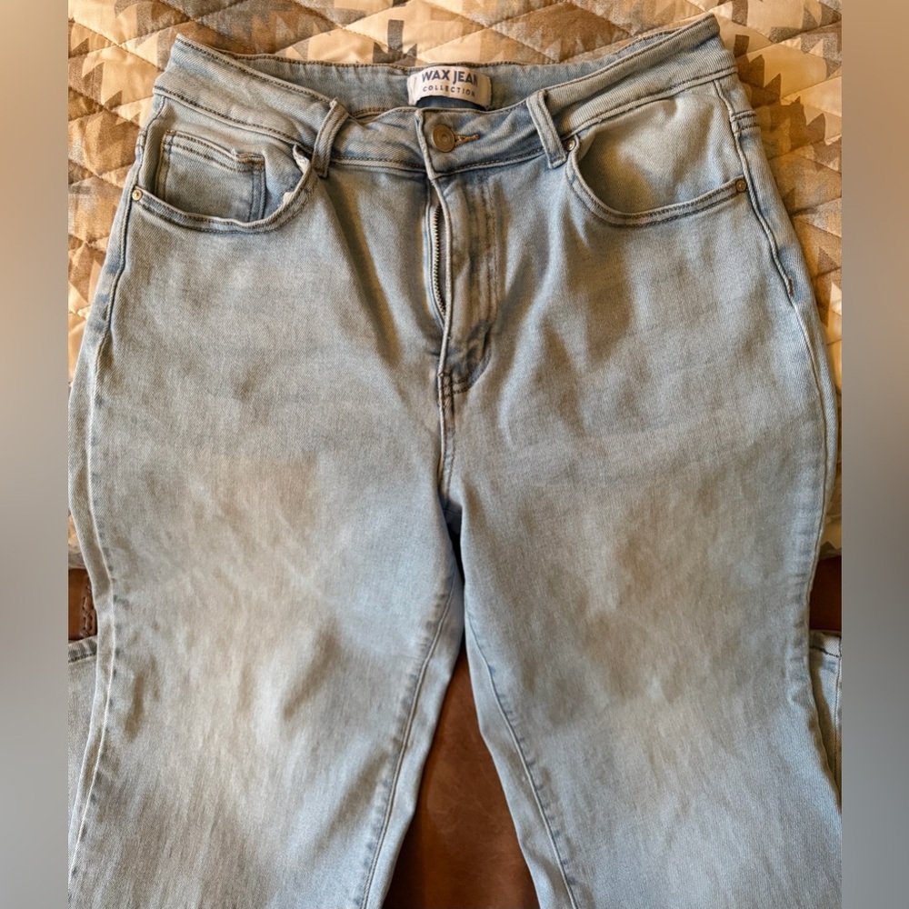 Wax Jean Women's Soft Blue Skinny Jeans